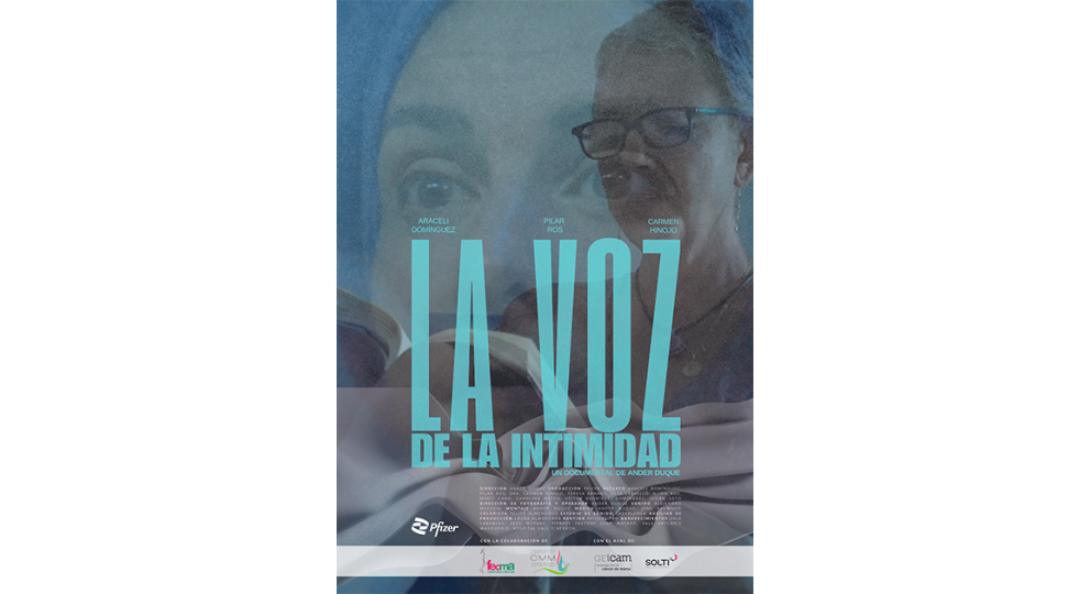 Carátula del documental "La voz de la intimidad"